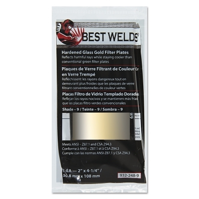 BW-FS-2H-9 2X4 GOLD FILTER PLATE